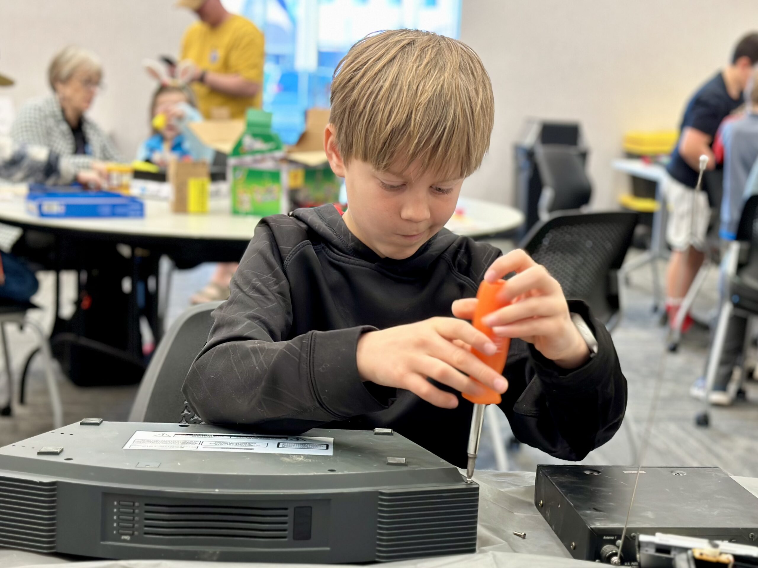 Davenport Kids’ Hacker Camp on March 30, 2024